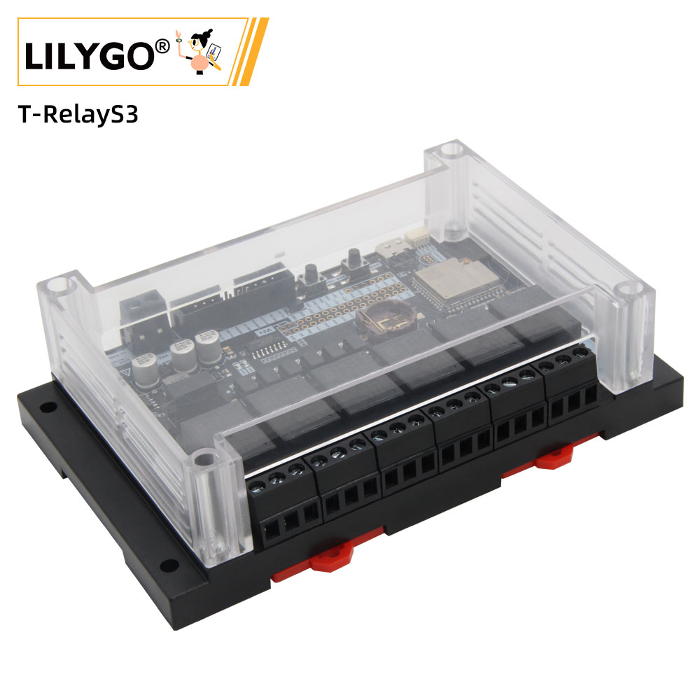 Smart Home Esp32 - LILYGO® T-RelayS3 ESP32-S3, papan pengembangan Relay