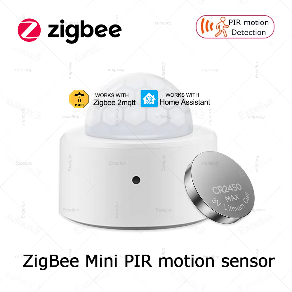 Smart Home Full System - ZigBee PIR Sensor Gerak Mini Inframerah