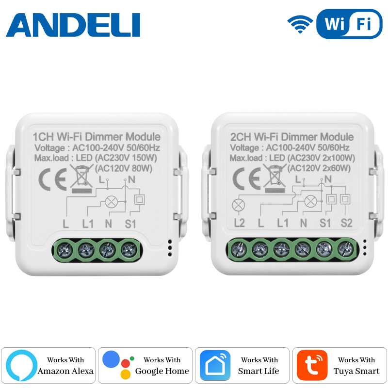 Smart Home Solution - Modul Sakelar Peredup Cerdas Wifi DIY