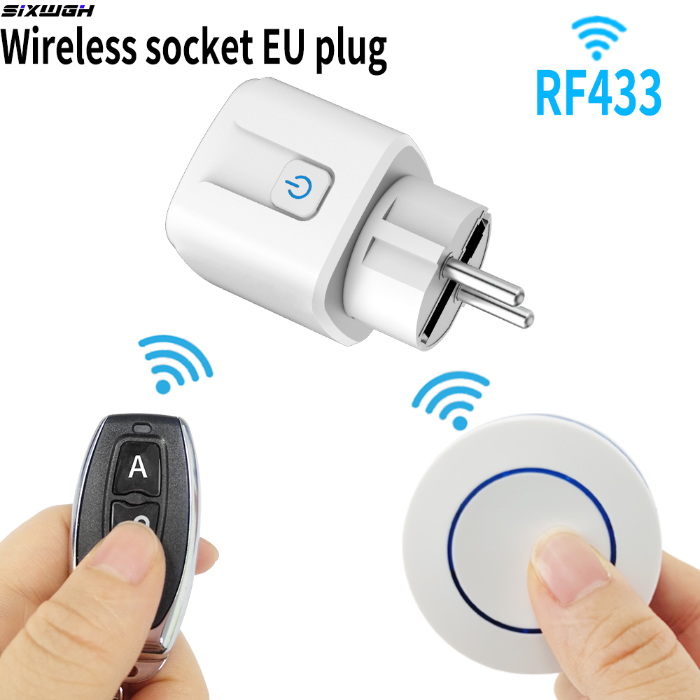 Smart Home Or Smart Home - Soket Nirkabel RF433 Smart Home Remote
