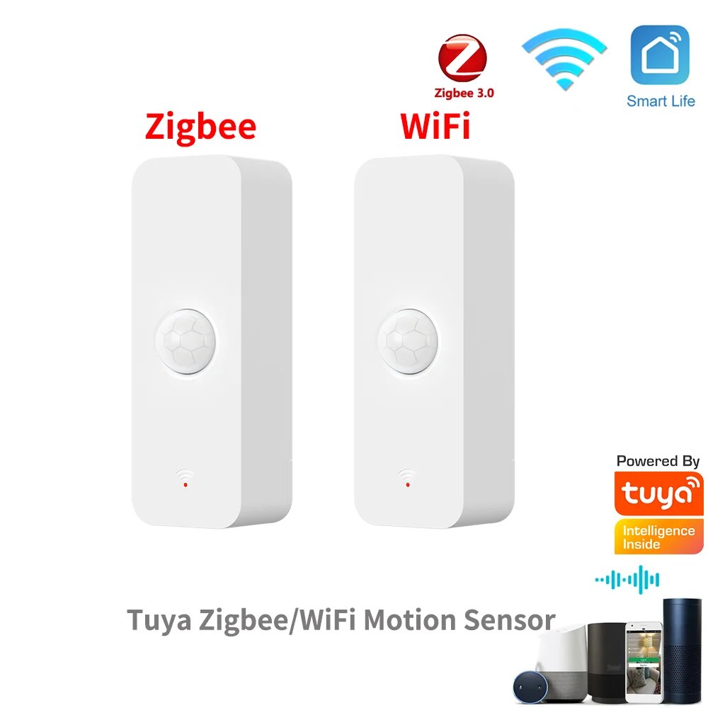 Smart Home Full System - Zigbee PIR Sensor gerak WiFi, detektor