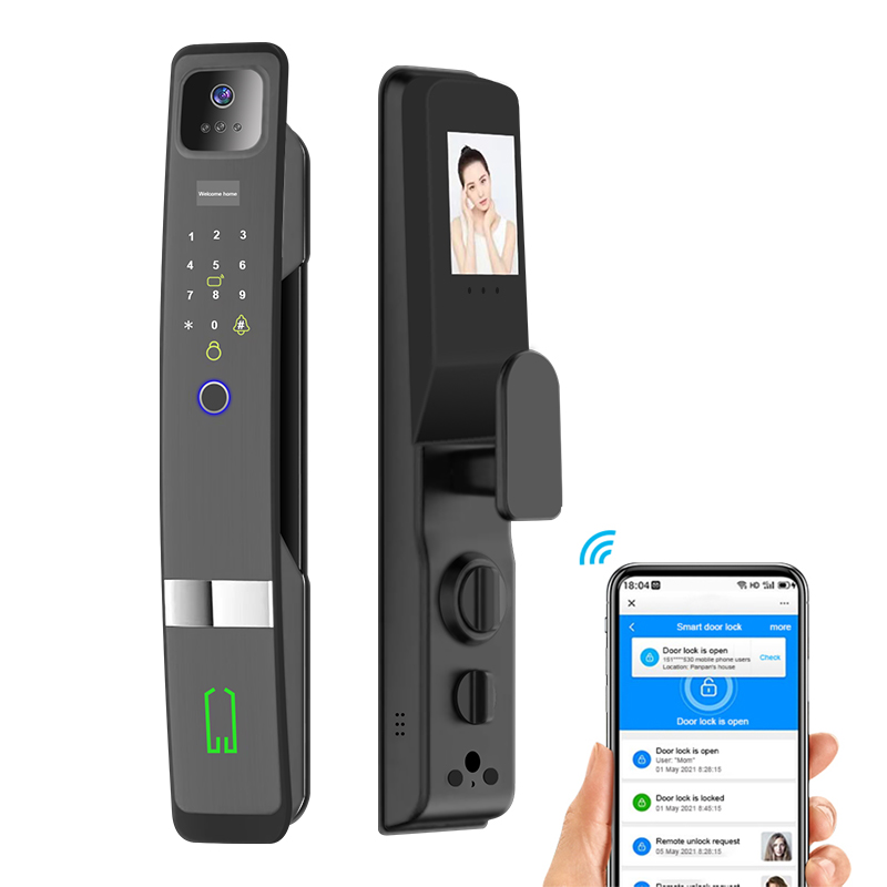Video Doorbell - Kunci Pintu Pintar Tuya Wifi Sidik