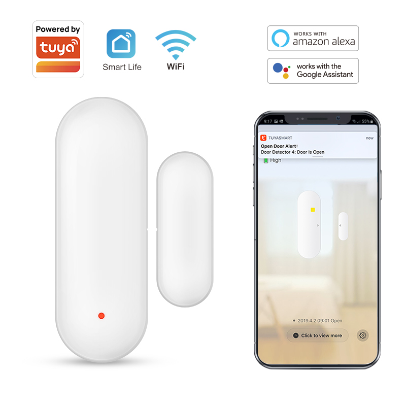 Door Window Sensor - Sensor pintu WiFi pintar Tuya rumah