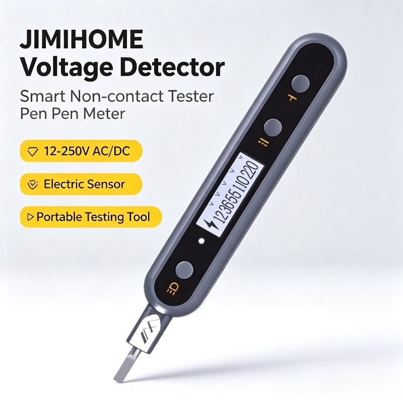 Smart Home Solution - JIMIHOME Detektor Tegangan Pintar Pena Penguji