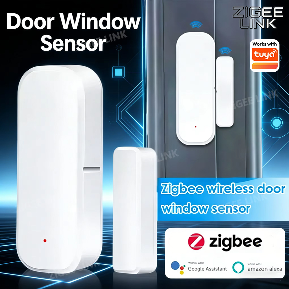 Door Window Sensor - Sensor Pintu Jendela Nirkabel ZigBee Alarm