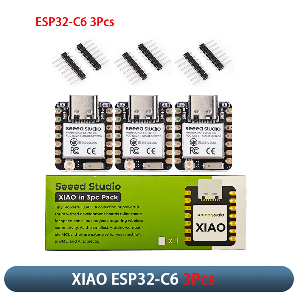 Smart Home Full System - XIAO ESP32-C6 3 Buah Modul Papan