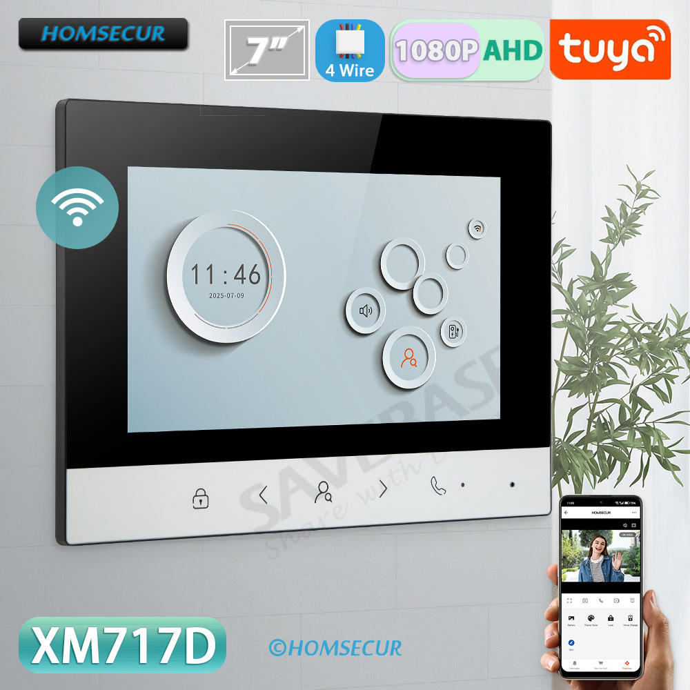 Video Doorbell - Monitor Dalam Ruangan Tuya Smart WIFI