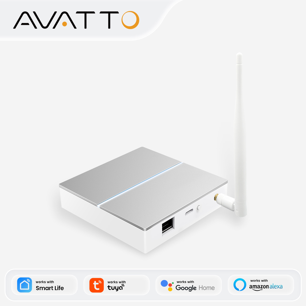 Smart Home Nest - AVATTO Tuya Zigbee Smart Wired Gateway
