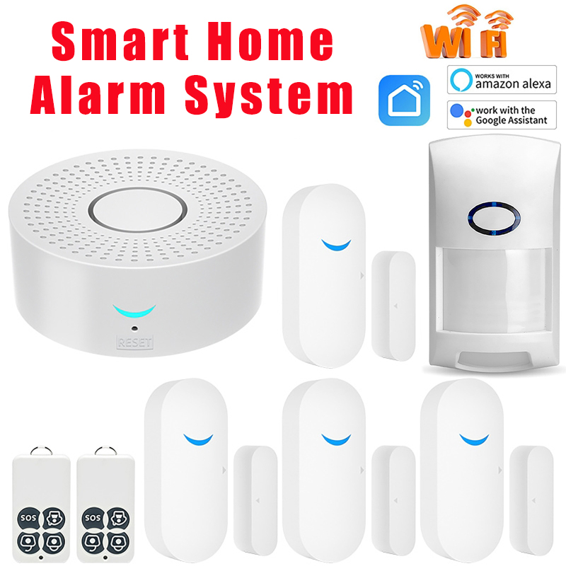 Door Window Sensor - Sensor Pintu WiFi Tuya Rumah Pintar