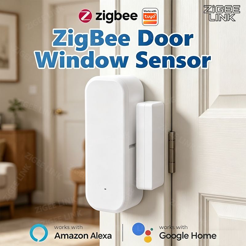 Door Window Sensor - ZigBee Sensor Pintu Jendela Detektor Pembuka