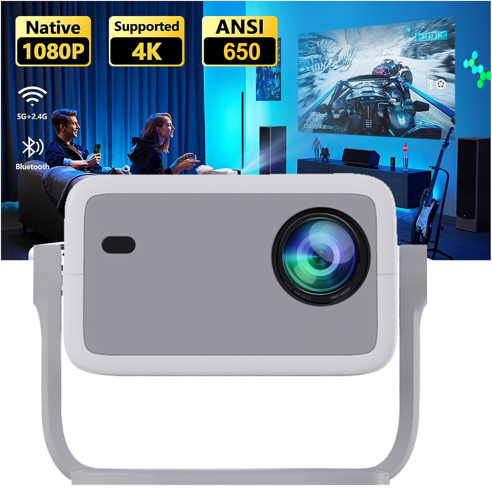 Smart Home X10 - WZATCO WL018 proyektor Full HD 1080P,