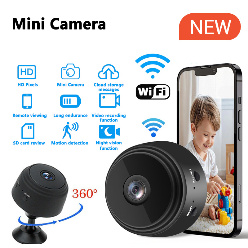 Security Ip Camera - Kamera WiFi Mini HD 1080P Monitor
