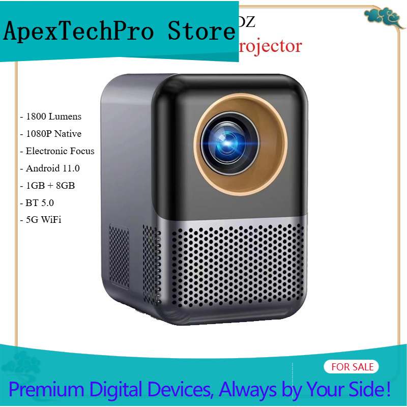 Smart Home X10 - ApexTPXIAOQIAODZ Proyektor Portabel 4K Home Theater