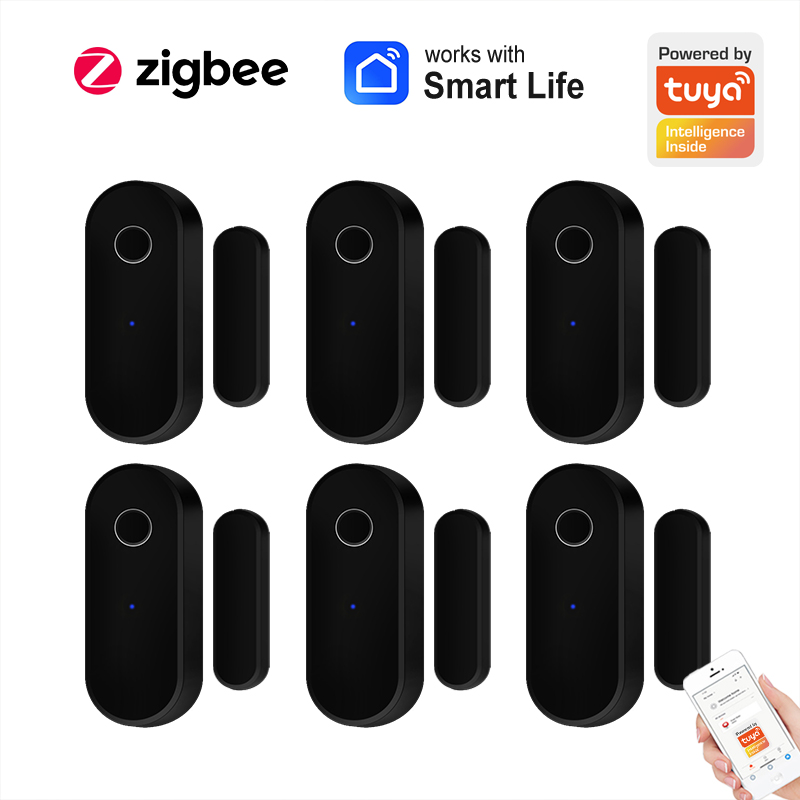 Smart Home Full System - Zigbee Tuya Sensor pintu jendela cerdas,