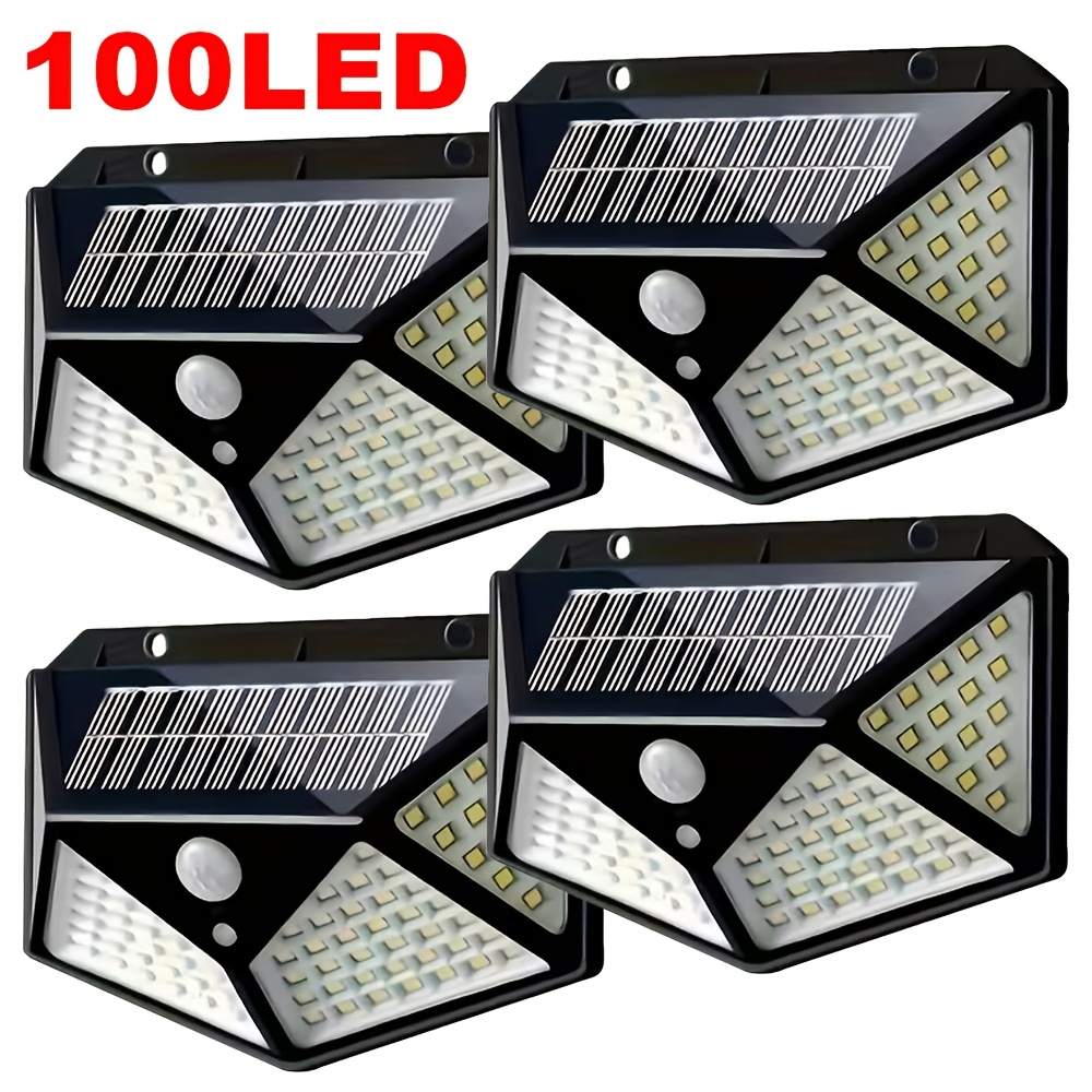 Motion Sensor Light - Lampu Taman Tenaga Surya 100LED, Lampu