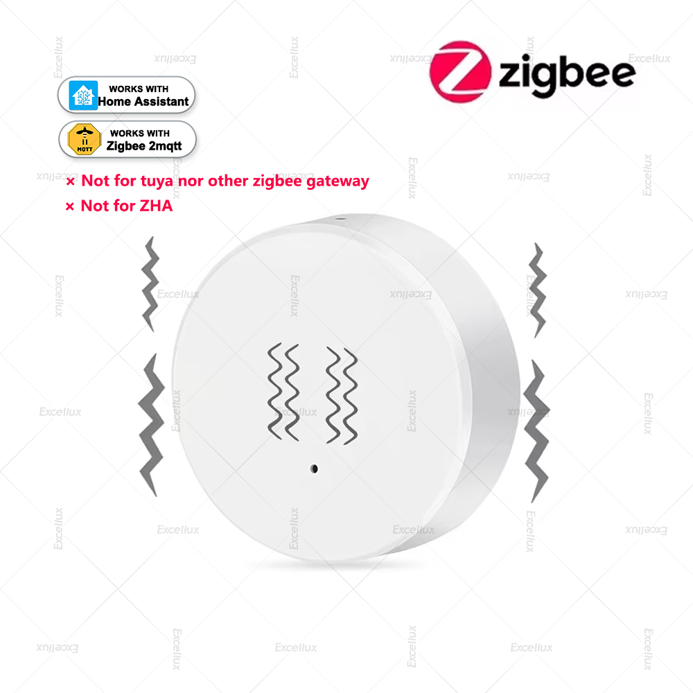 Smart Home Zigbee 3.0 - Zigbee 3.0 Sensor Getaran Pintar Catatan