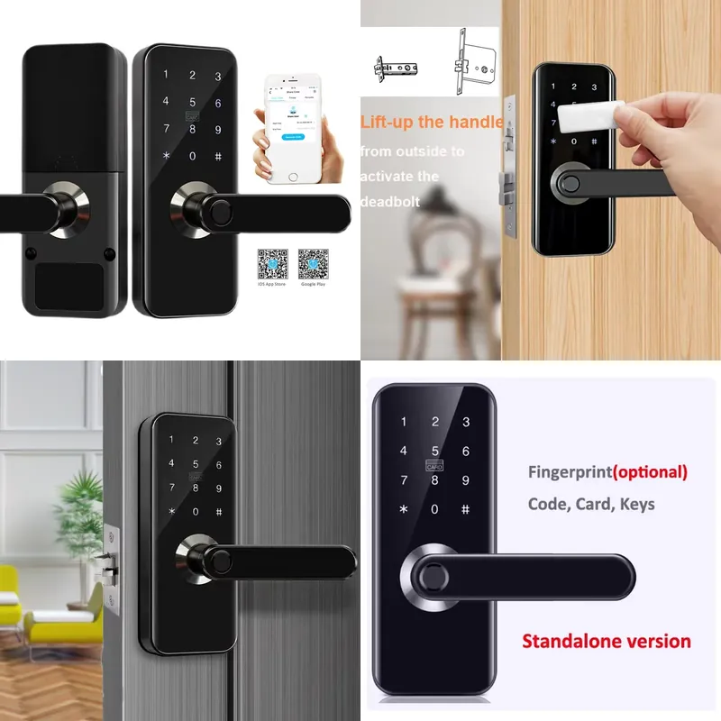 Airbnb Smart Home - Kunci Pintu WIFI Pintar NFC Tahan