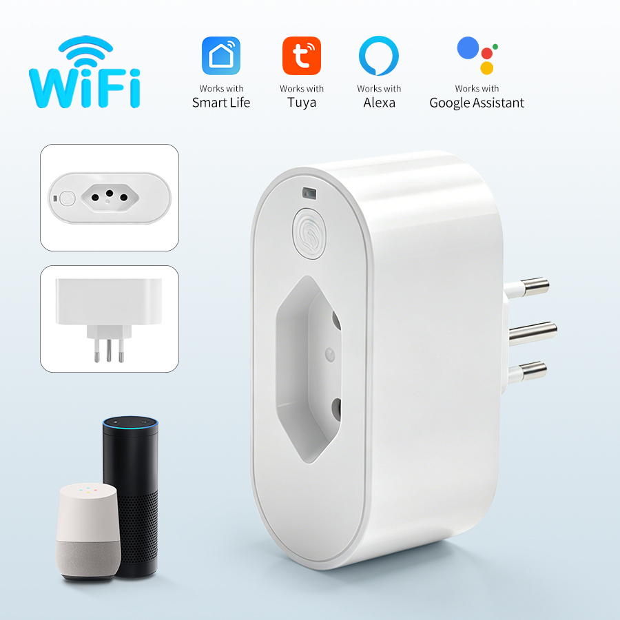 Smart Home Or Smart Home - Soket Steker Pintar WiFi Tuya dengan