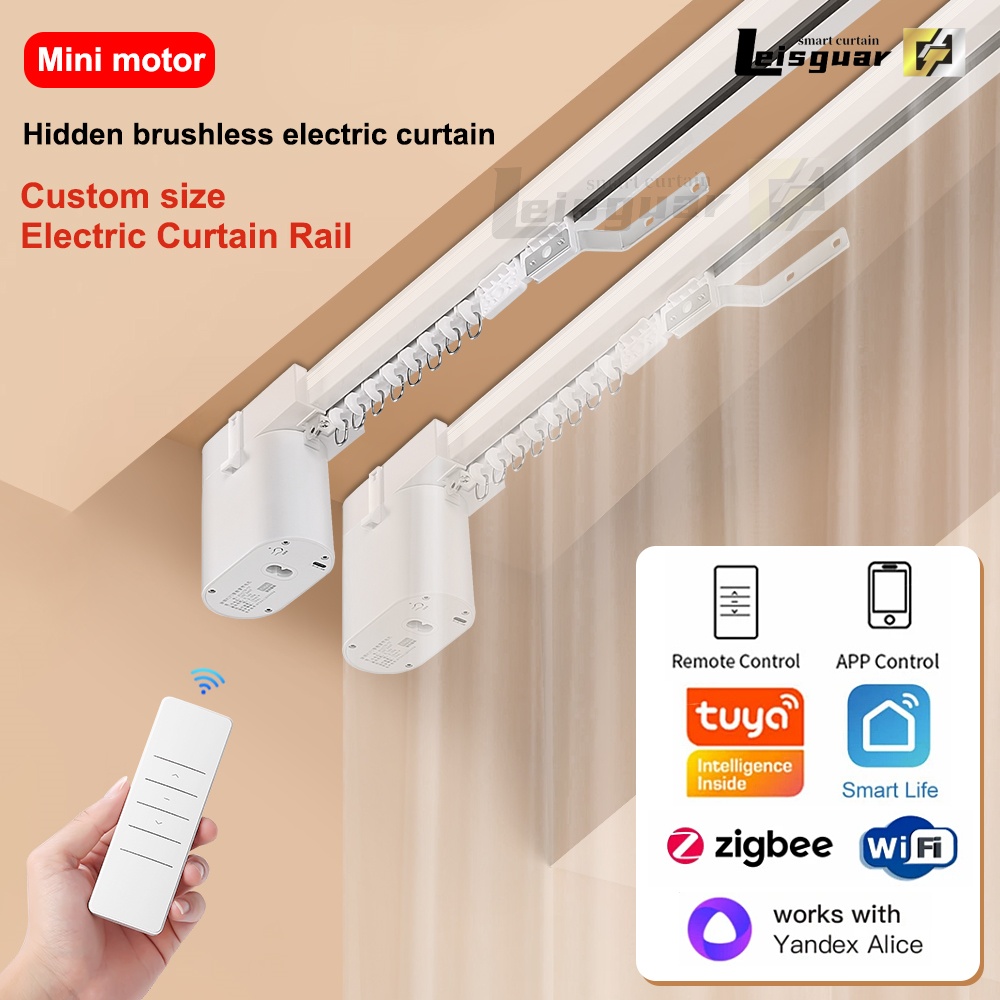Smart Home Full System - Sistem Rel Tirai Elektrik Pintar Mini