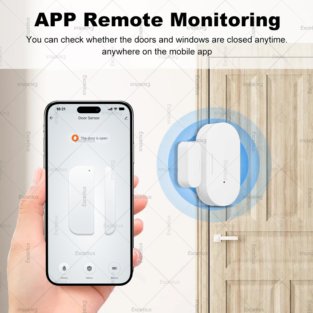 Zigbee 3.0 Sensor Jendela Pint - Smart Home Zigbee 3.0 ulasan dan harga