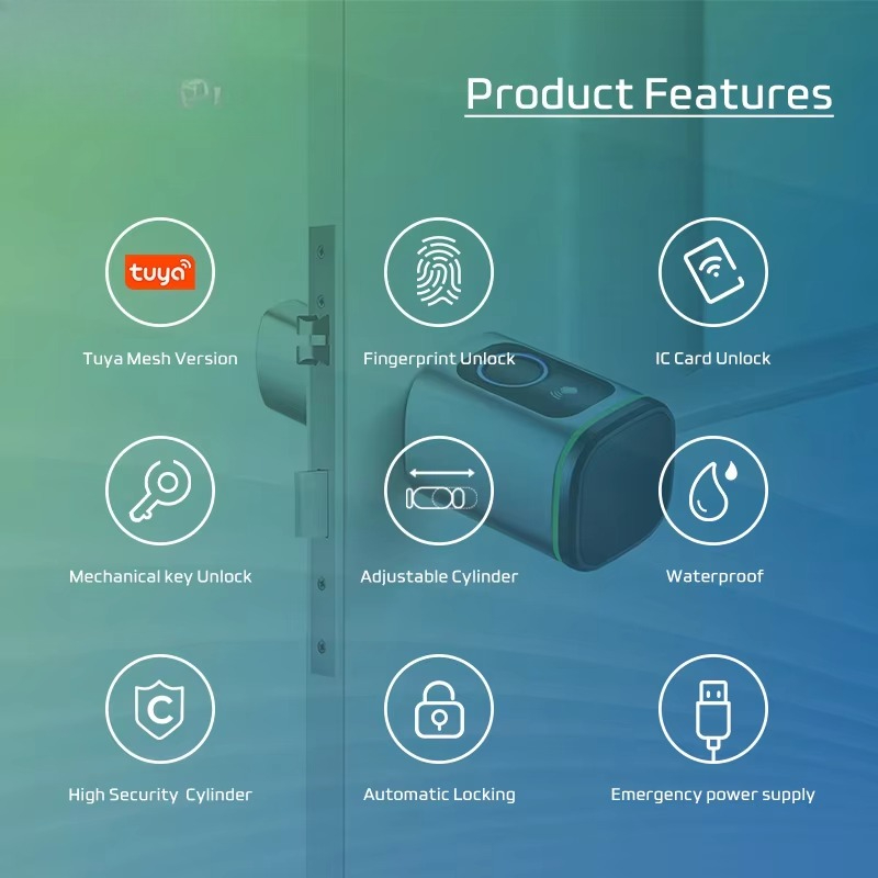 Kunci Pintu Silinder Pintar Tu - Airbnb Smart Home ulasan dan harga
