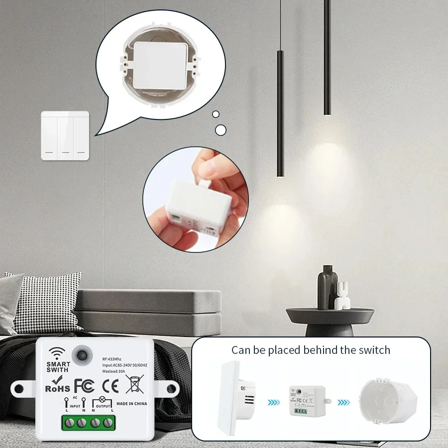 Sakelar Kontrol Jarak Jauh Nir - Smart Home Internet ulasan dan harga