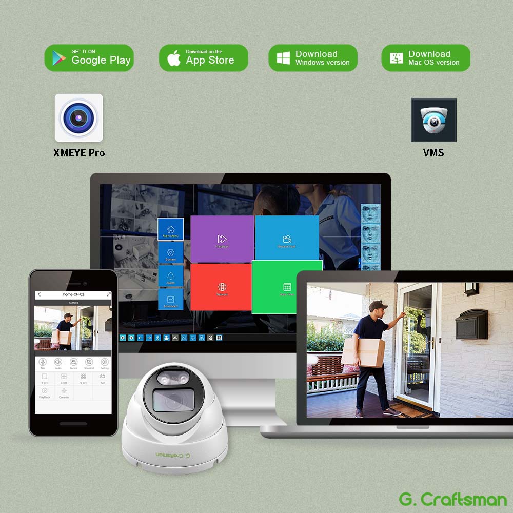 CN XMeye X 6MP, 2.8mm, 20FPS,  - Security Ip Camera ulasan dan harga