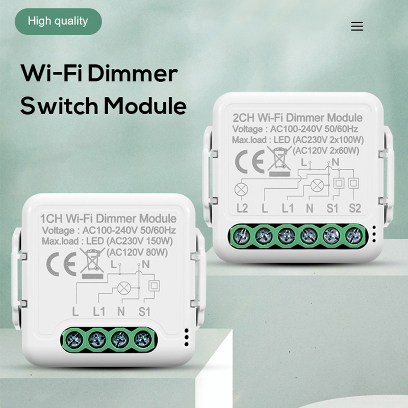 Modul Sakelar Peredup Cerdas W - Smart Home Solution ulasan dan harga