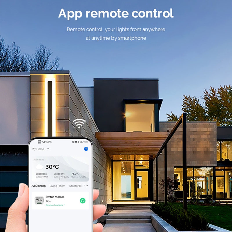 Modul Sakelar Peredup Cerdas W - Smart Home Solution ulasan dan harga