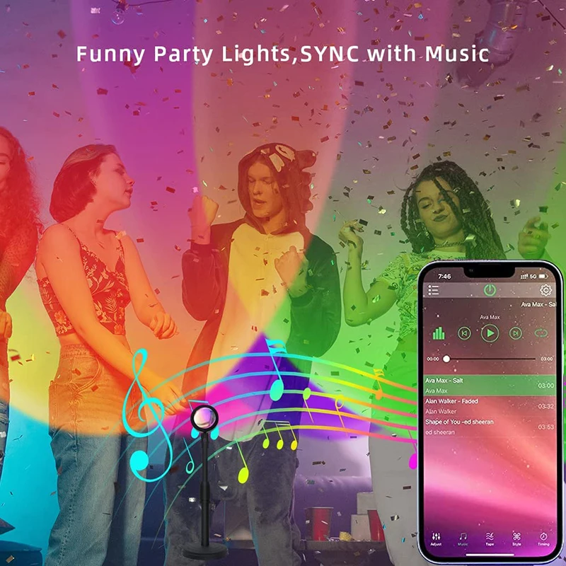 Lampu matahari terbenam LED pi - Smart Home Solution ulasan dan harga