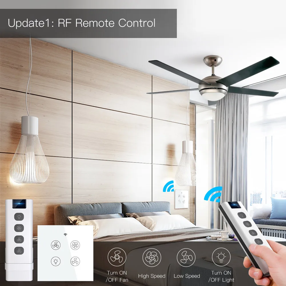 WiFi Baru Cerdas Langit-langit - Smart Home Ventilation ulasan dan harga
