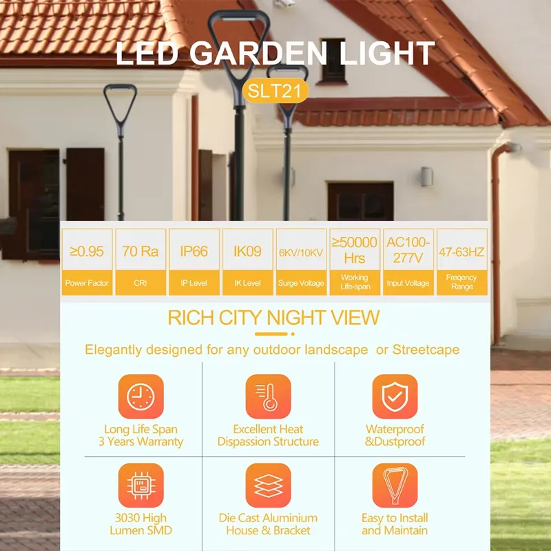 Lampu Taman LED IP66 40W Alumi - Motion Sensor Light ulasan dan harga