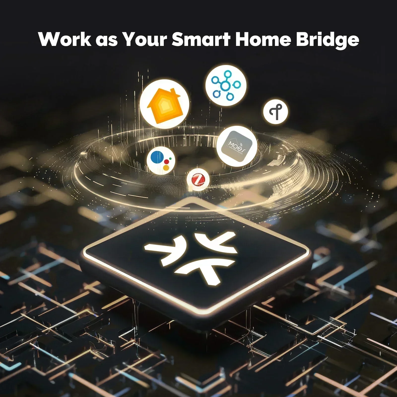 MOES Tuya Zigbee Matter Thread - Smart Home Nest ulasan dan harga