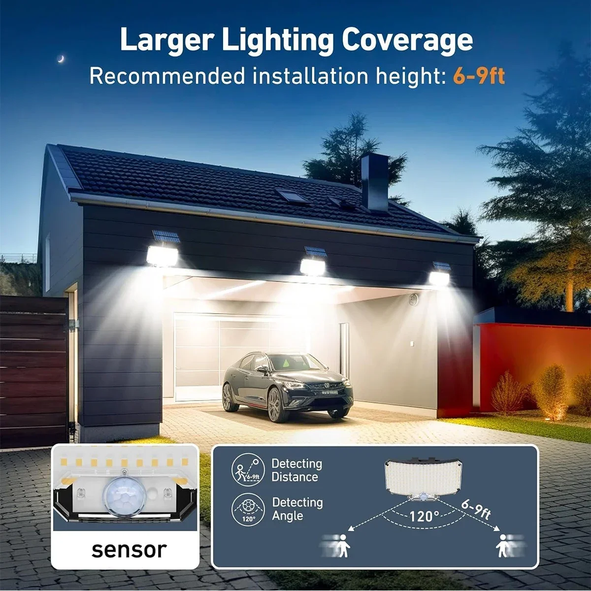 Lampu Luar Ruangan Tenaga Sury - Motion Sensor Light ulasan dan harga