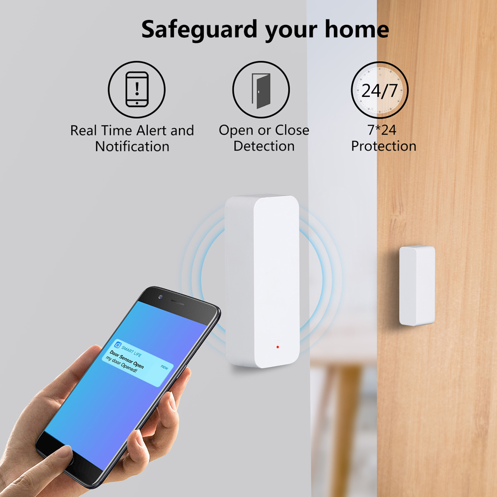 Sensor Pintu Jendela Zigbee 3. - Smart Home Nest ulasan dan harga