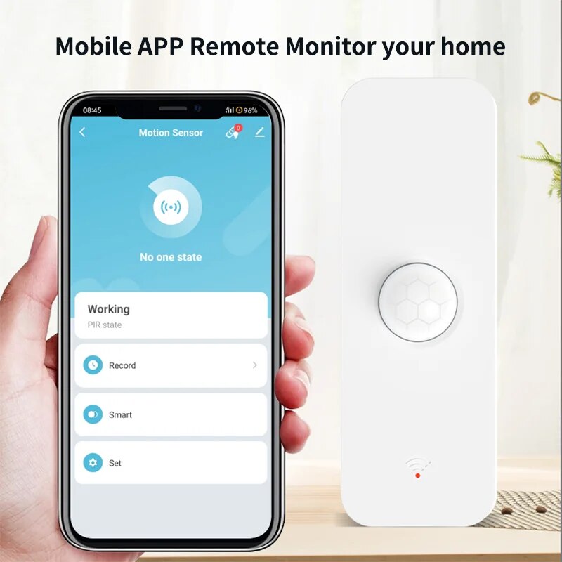 Zigbee PIR Sensor gerak WiFi,  - Smart Home Full System ulasan dan harga