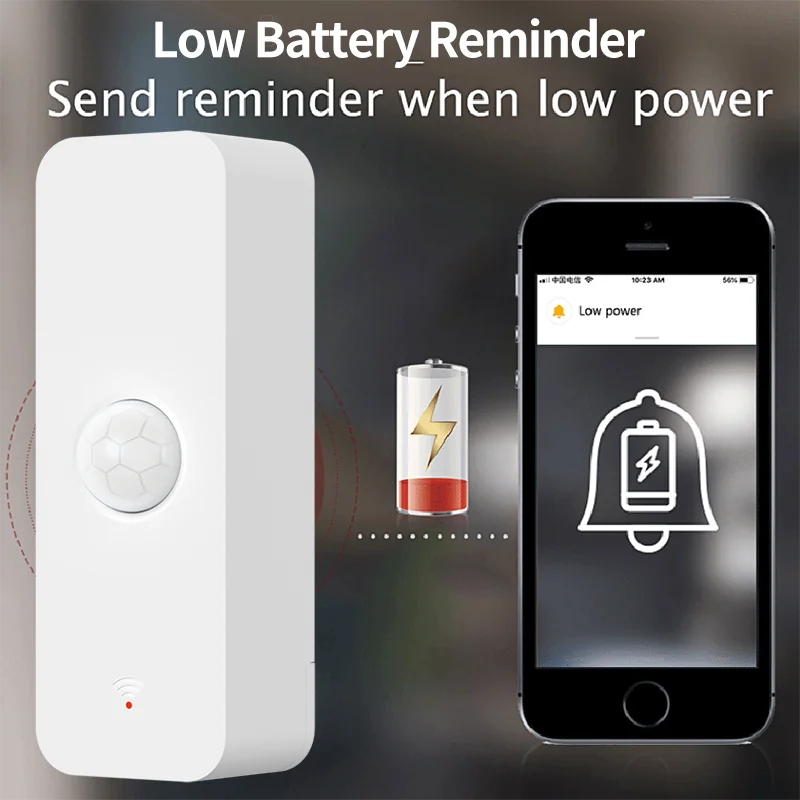 Zigbee PIR Sensor gerak WiFi,  - Smart Home Full System ulasan dan harga