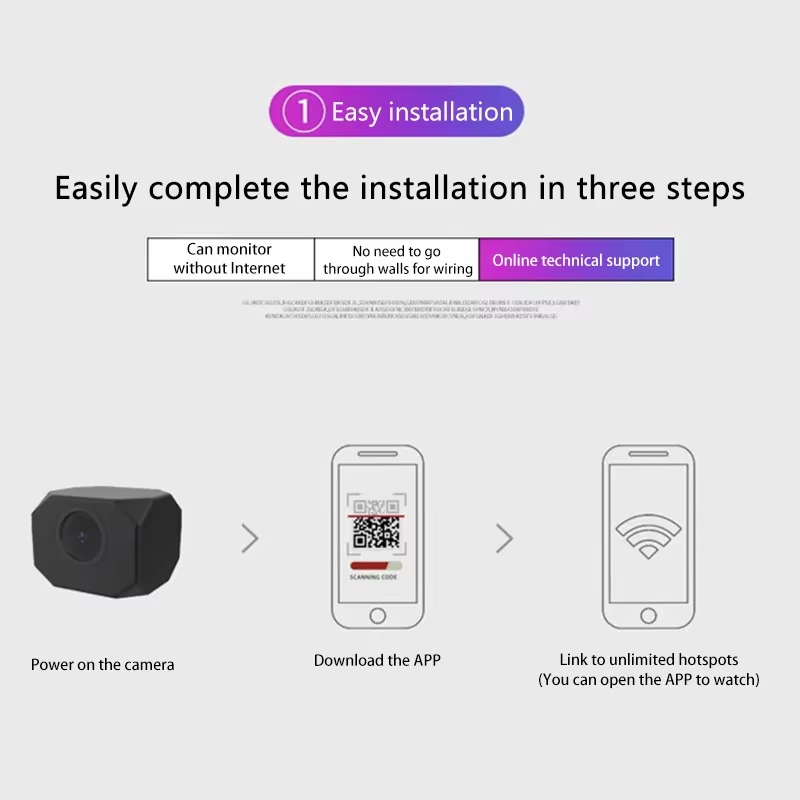 Kamera Keamanan WiFi 4K HD unt - Security Ip Camera ulasan dan harga