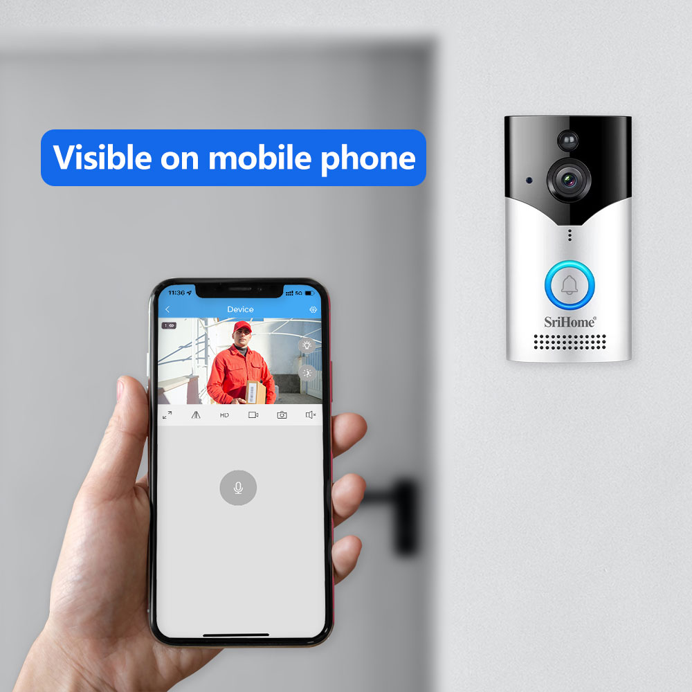 Interkom Video Doorbell WIFI S - Video Doorbell ulasan dan harga