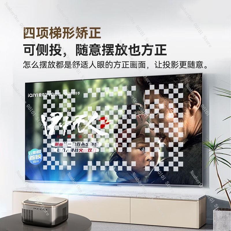 Proyektor Rumah Ultra HD 8K De - Airbnb Smart Home ulasan dan harga