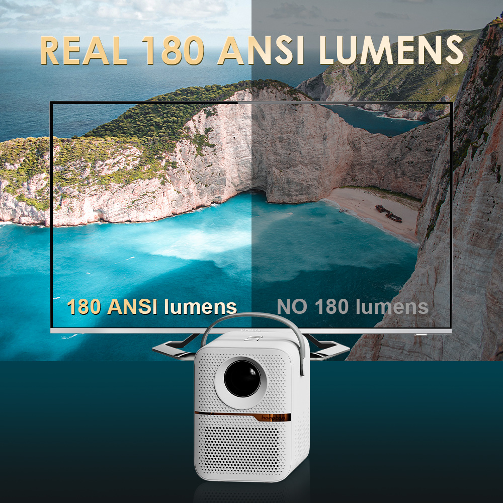 Proyektor Mini Pintar P10 300A - Smart Home X10 ulasan dan harga