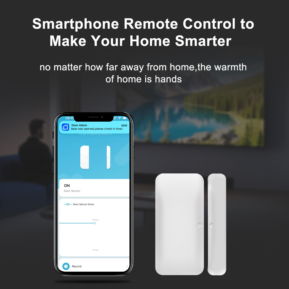 Tuya Zigbee Sensor Pintu Jende - Smart Home Full System ulasan dan harga