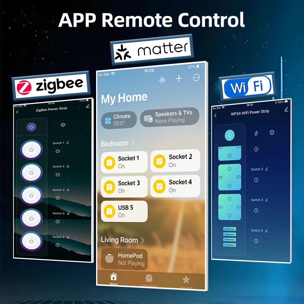 BORUIDAPLS ZigBee Matter WiFi  - Smart Home Or Smart Home ulasan dan harga
