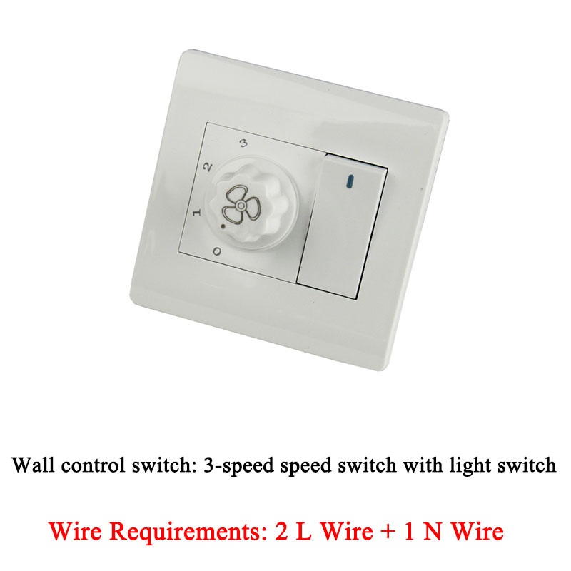 Saklar kipas langit-langit 3 g - Smart Home Ventilation ulasan dan harga