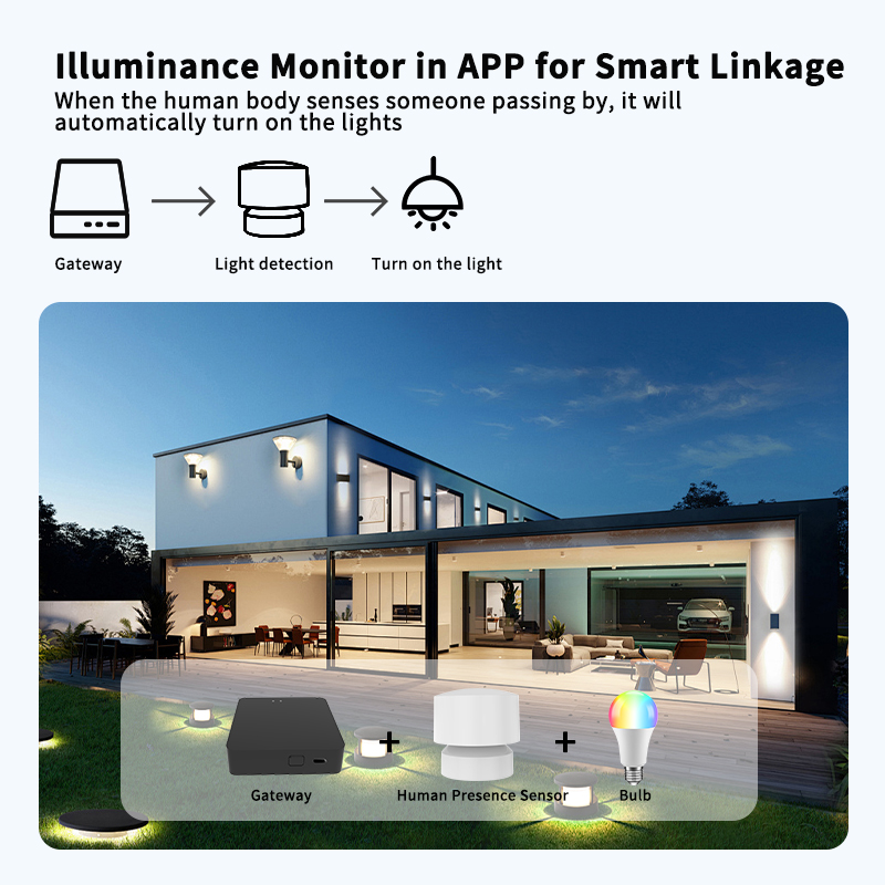 Sensor Kehadiran Manusia Zigbe - Smart Home Or Smart Home ulasan dan harga