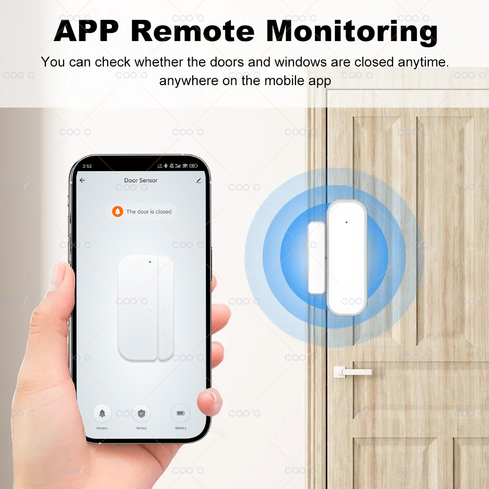 Zigbee 3.0 Sensor Jendela Pint - Smart Home Zigbee 3.0 ulasan dan harga