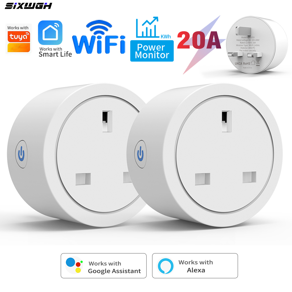 Stop Kontak Pintar WiFi Tuya 2 - Smart Home Or Smart Home ulasan dan harga