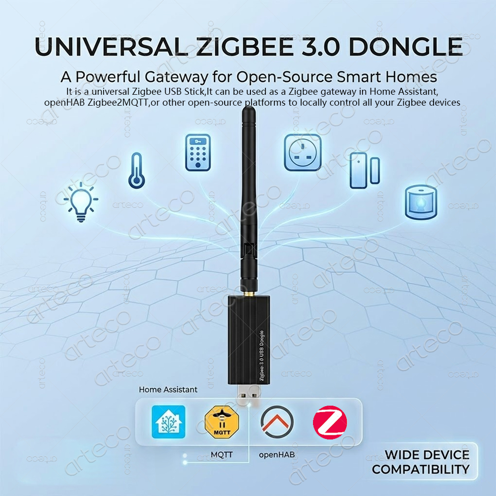 Zigbee 3.0 USB Dongle Koordina - Smart Home Nest ulasan dan harga