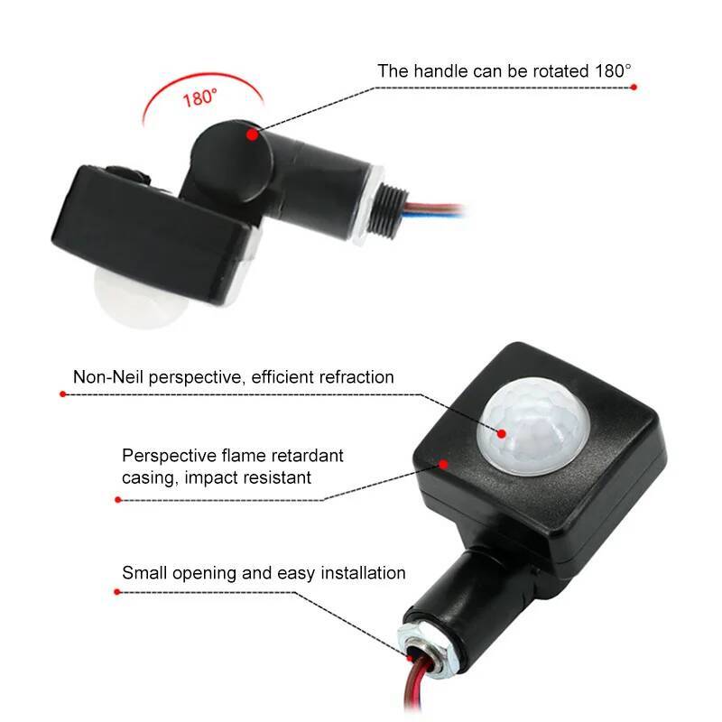 Sensor Gerak Sakelar PIR Senso - Motion Sensor Light ulasan dan harga