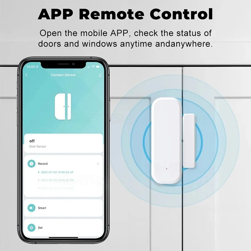 Tuya WiFi Sensor Jendela Pintu - Smart Home Full System ulasan dan harga